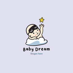 Baby dream Logo, baby shop logo