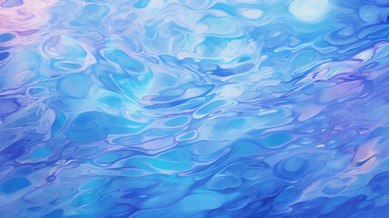 Naklejka na ściany i meble Water waves flowing pastel pattern background