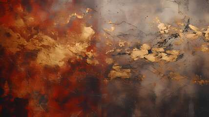 abstract grunge metallic brown background