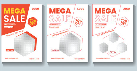 Sale flyer Design template for Promotion