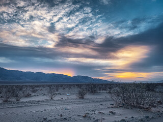 Death Valley Desert. National Park. Eastern California, Mojave Desert, The Great Basin Desert. The hottest place on Earth.
