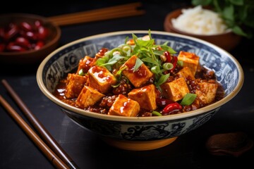 Ma Po Tofu, traditional Sichuan dish