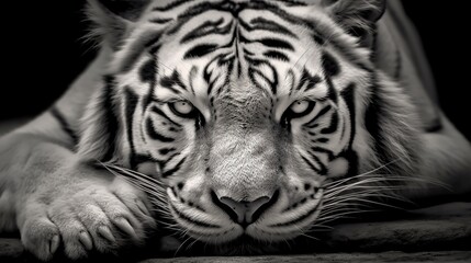 portrait of a tiger © asifmunir07