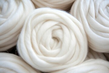 Detail of natural cotton fiber
