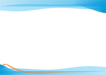 abstract  slide persentarion blue background