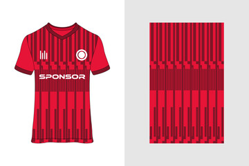 Fototapeta premium Soccer jersey pattern design.Sublimation t shirt. Football soccer kit. Basketball jersey.