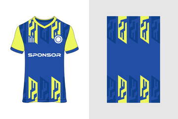 Soccer jersey pattern design.Sublimation t shirt. Football soccer kit. Basketball jersey.