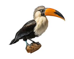Obraz premium Hornbill isolated on transparent background