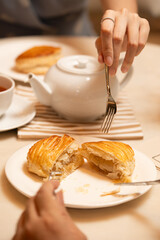 Chausson aux pommes (apple turnover)