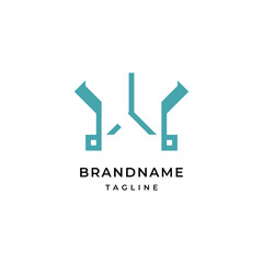 Letter W logo Modern Elegant Logotype Design Template.