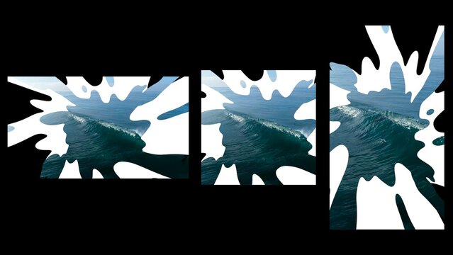 Liquid Mask Media Replacement Landscape Square Portrait