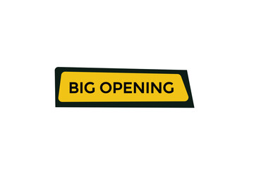 new website, click button learn big opening, level, sign, speech, bubble  banner
