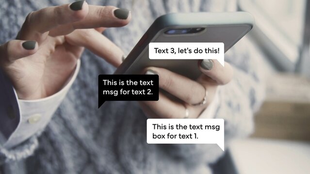 Text Msg Conversation Title Template