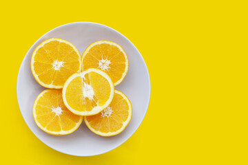 Fresh orange fruit, high vitamin c