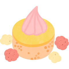 cake, food, sweet, dessert