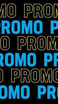 Vertical Promo Style with 4 Animations