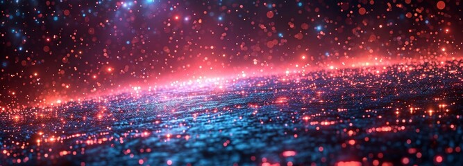 Sci-Fi background in abstract