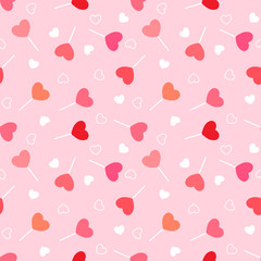 seamless background with hearts. Background for textile, wrapping paper, fashion, illustration.