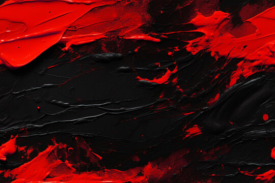red paint on black background wall texture pattern seamless wallpaper