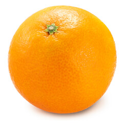 Fresh Orange fruit isolated on white background,  Japanese Orange  on White Background With clipping path.
