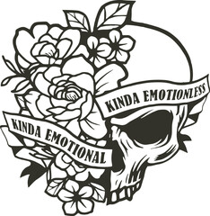 Kinda emotional kinda emotionless svg