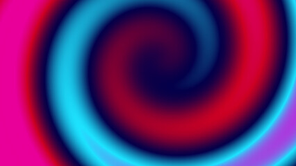 Cool twirl background abstract design with contrasting red and blue colors