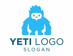Logo design about Yeti on a white background. made using the CorelDraw application.