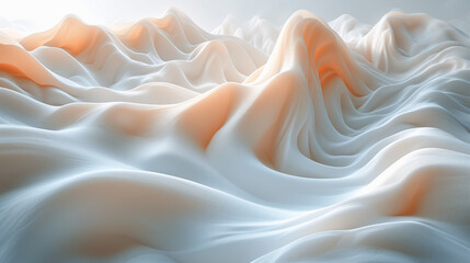 Fototapeta premium Serene Dunes of Dawn