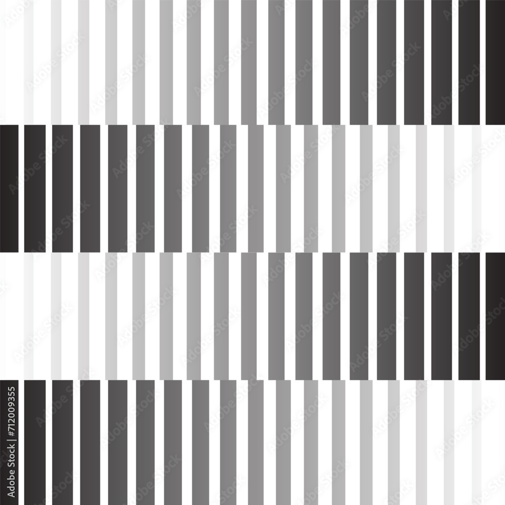 Poster abstract seamless oblique stylish monochrome gradient stripe pattern vector.