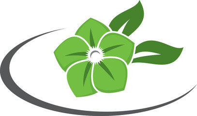 carolina flower logo , nature logo