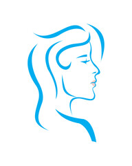 women care logo , female logo