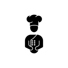 chef concept line icon. Simple element illustration. chef concept outline symbol design.