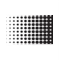 halftone dots background brush
