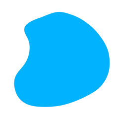 blue abstract shape background element png file transparent, object background design element shape blue