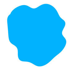 blue abstract shape background element png file transparent, object background design element shape blue