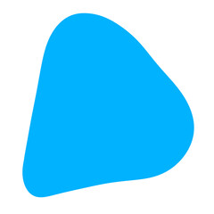 blue triangle abstract shape background element png file transparent, object background design element shape blue