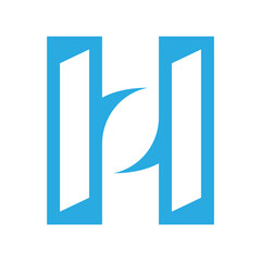 Letter H logo icon