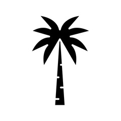 Fototapeta na wymiar coconut tree icon logo vector image