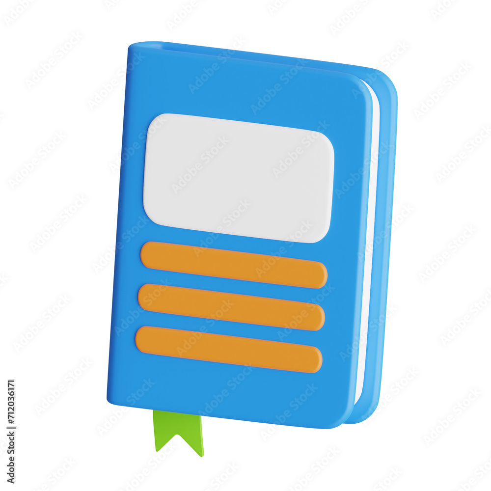 Poster 3d notes model organizing ideas with a tap of the screen. 3d illustration, 3d element, 3d rendering.