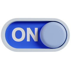 Blue ON Switch Interface