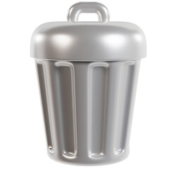 Digital Trash Icon Interface