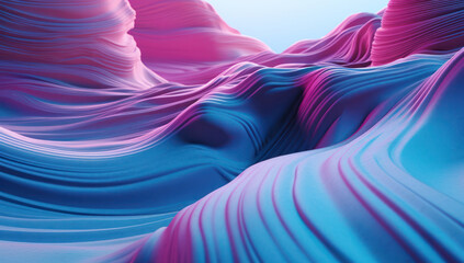 Mesmerizing Canyon Curves: Vibrant Sandstone Patterns and Abstract Beauty in Lower Antelope Canyon - obrazy, fototapety, plakaty