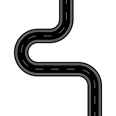 Winding Road Pathway