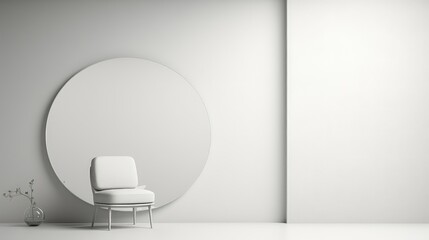 sleek minimal studio background illustration neutral aesthetic, photography design, space empty sleek minimal studio background