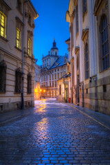Fototapeta na wymiar beautiful Wroclaw Old Town, University of Wrocław, Lower Silesia, Poland