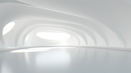 abstract modern architecture background empty white space