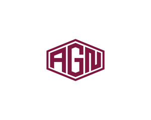 AGN LOGO DESIGN VECTOR TEMPLATE