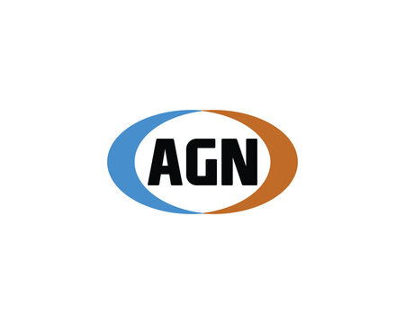 AGN LOGO DESIGN VECTOR TEMPLATE