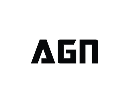 AGN LOGO DESIGN VECTOR TEMPLATE