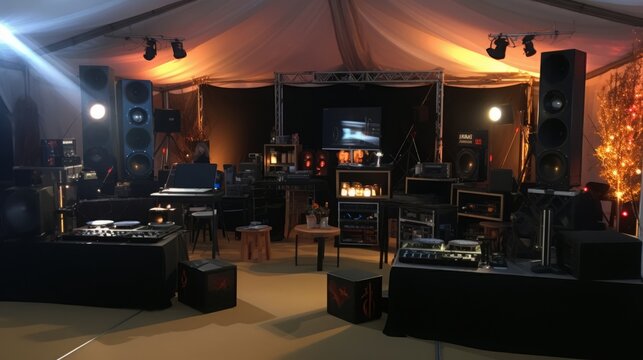 audio equipment to rent for corporate even, 16:9